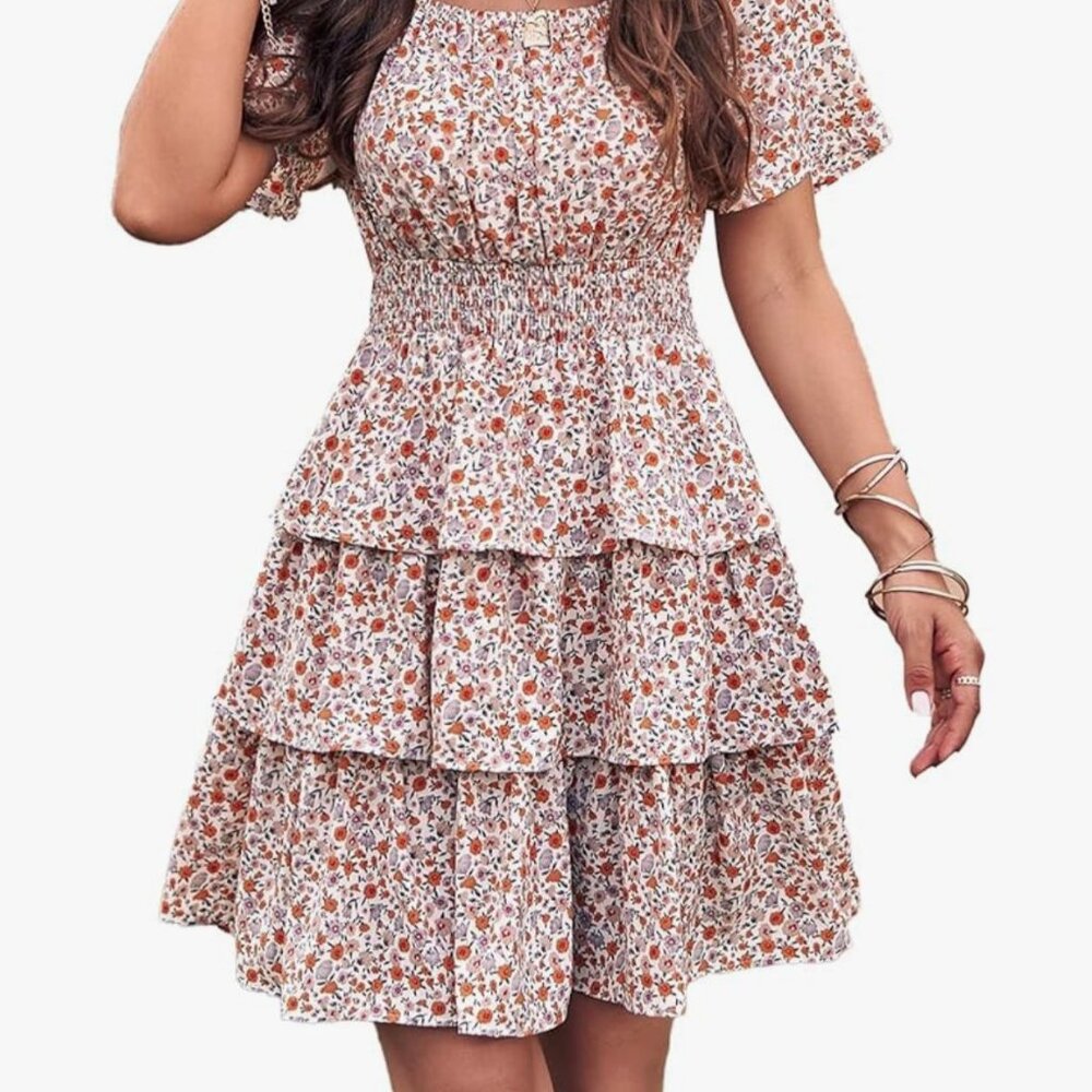 PrettyGarden Mini Dress Floral - Size S
